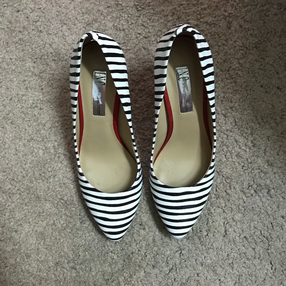 Inc. Concepts striped stilettos